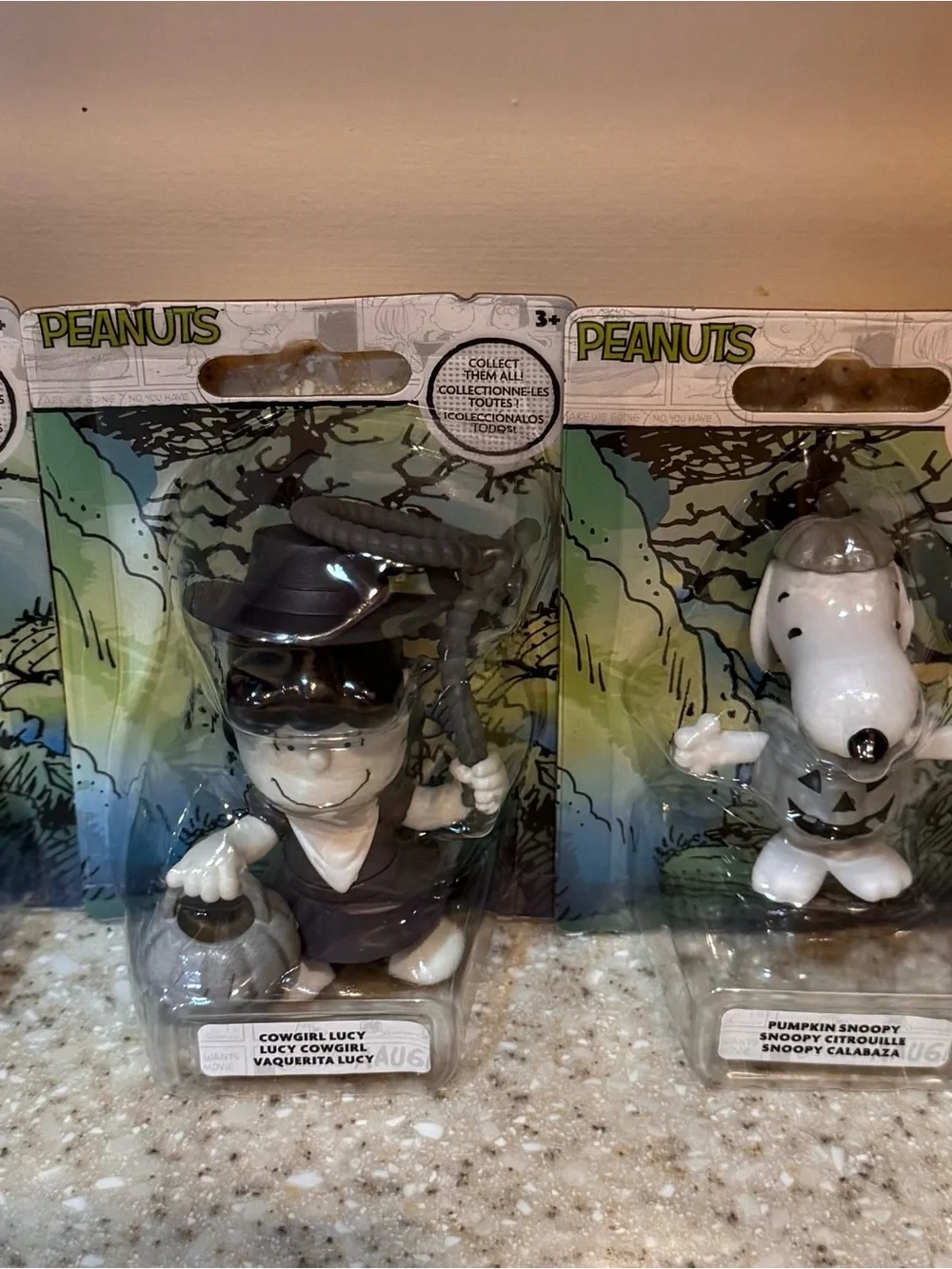 Complete Set of Peanuts Snoopy Halloween Figurines